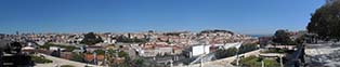Lisboa, vista do Jardim de São Pedro de Alcântara