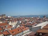 Lisboa, vista do Elevador de Sta.Justa)