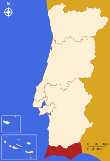 Página Wikipédia da Região do Algarve