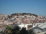 Lisboa, vista do Jardim de São Pedro de Alcântara)