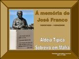 Á memória de José Franco 